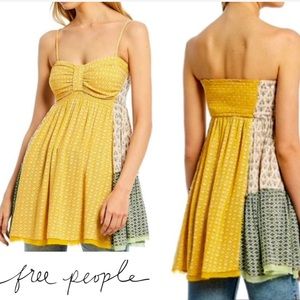 Free People Patchwork Tunic Dress